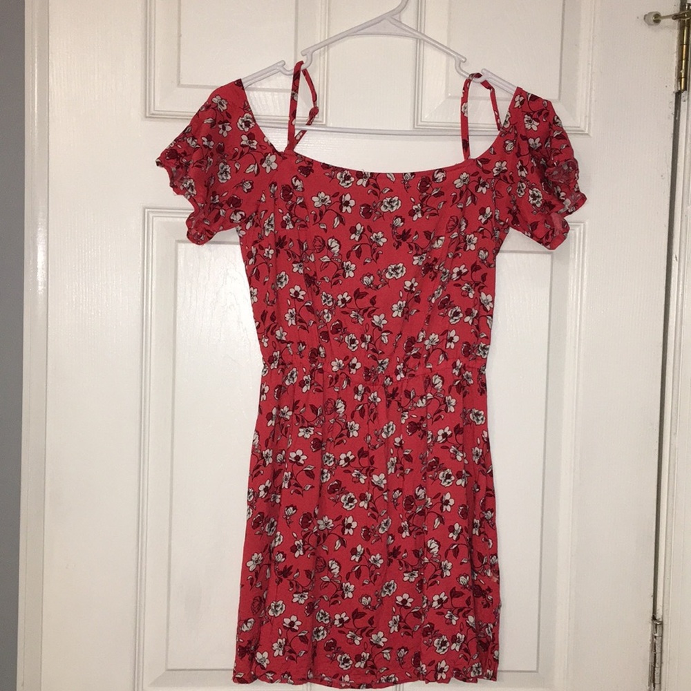 Cold shoulder dress
